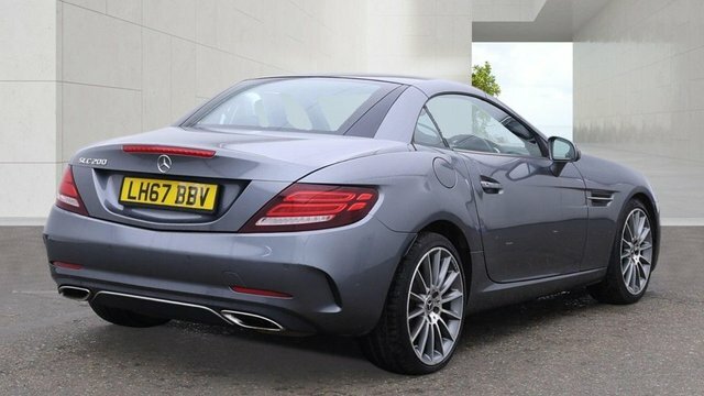 Mercedes-Benz SLC Slc200 Amg Line Convertible Grey #4