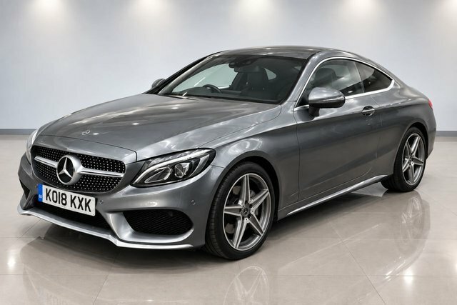 Mercedes-Benz C Class C200 Amg Line Coupe Grey #5