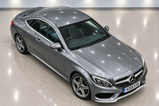 Mercedes-Benz C Class C200 Amg Line Coupe Grey #3