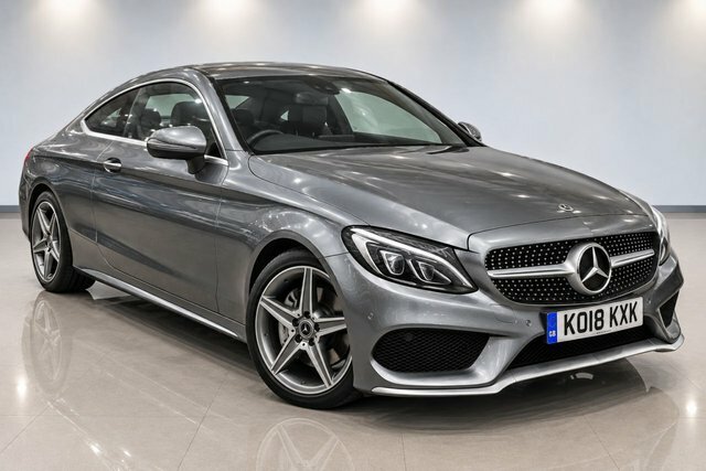 Mercedes-Benz C Class C200 Amg Line Coupe Grey