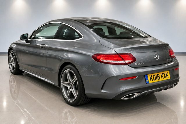 Mercedes-Benz C Class C200 Amg Line Coupe Grey #2