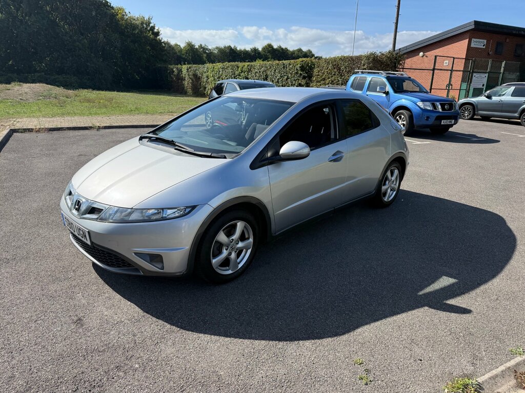 Honda Civic 1.4 I-vtec Se Hatchback 135 Gk Silver #2