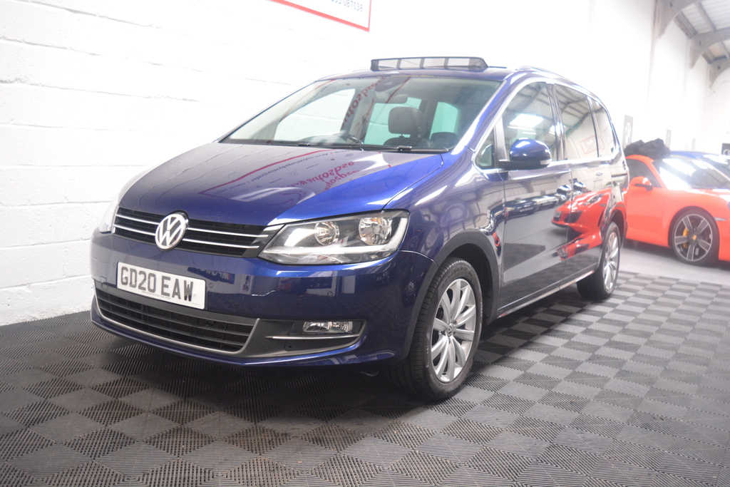 Volkswagen Sharan 2.0 Tdi Scr Sel Dsg 150 Bhp Blue #6