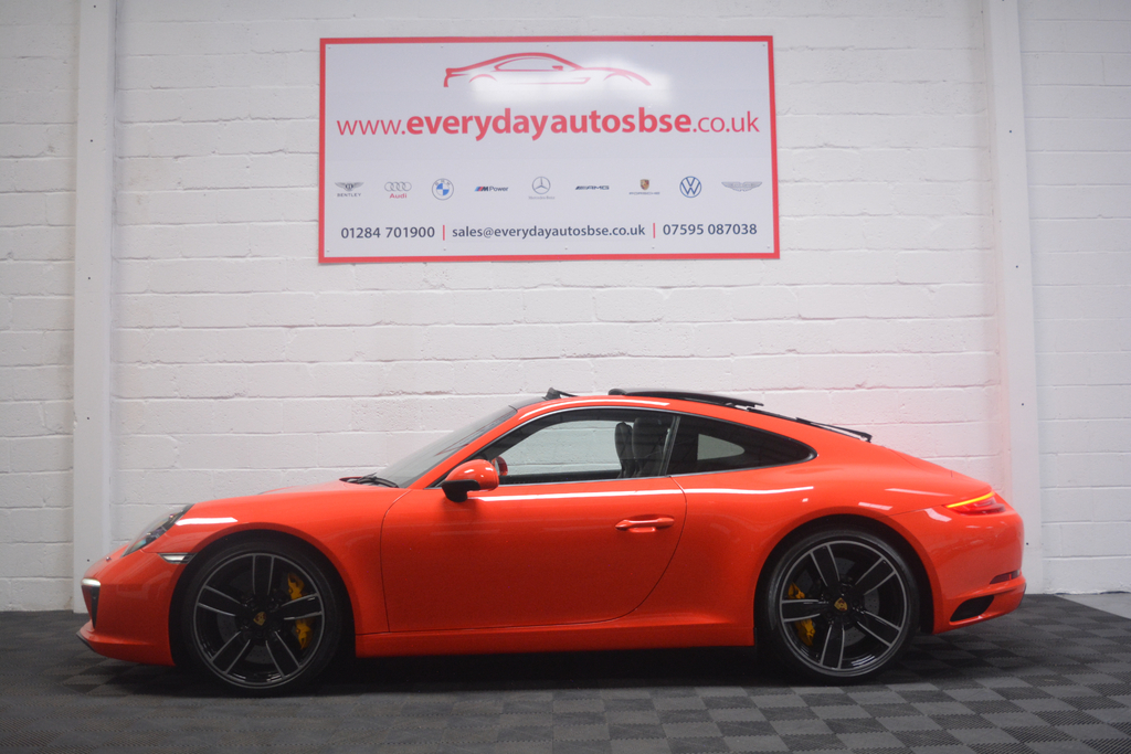 Porsche 911 3.0 Carrera S Pdk 414 Bhp Orange #3