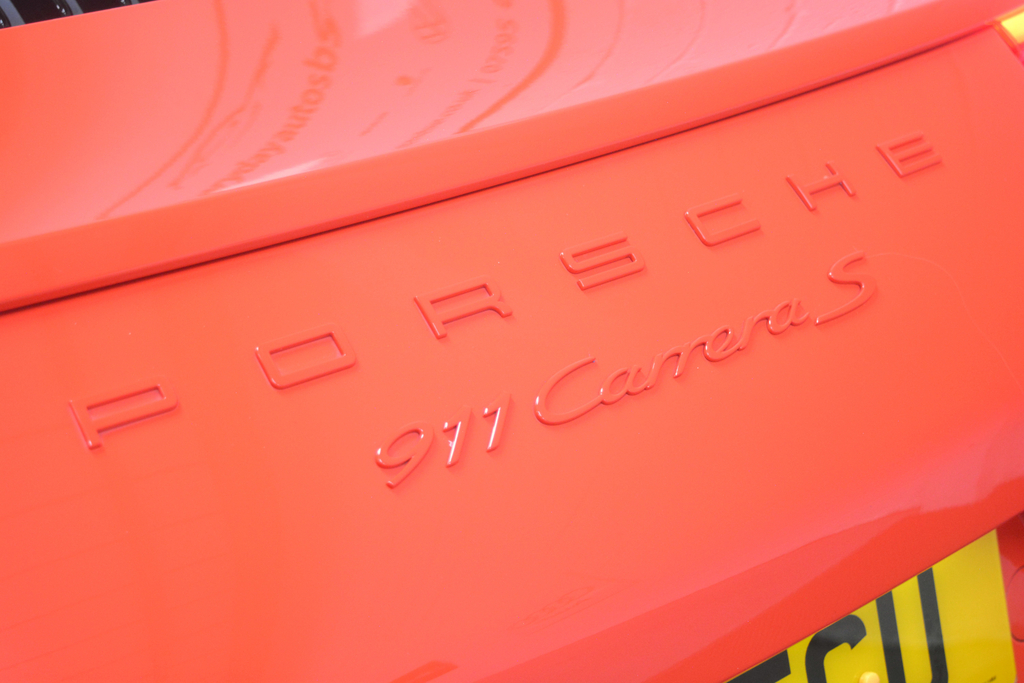 Porsche 911 Coupe Orange #52