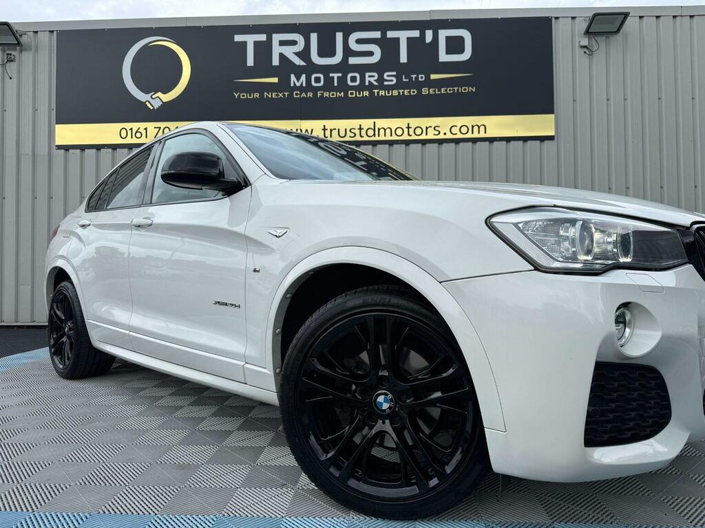 BMW X4 2.0 20D M Sport Xdrive Euro 6 Ss White #3