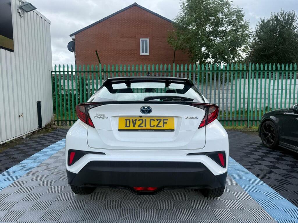Toyota C-Hr 1.8 Vvt-h Icon Cvt Euro 6 Ss White #3