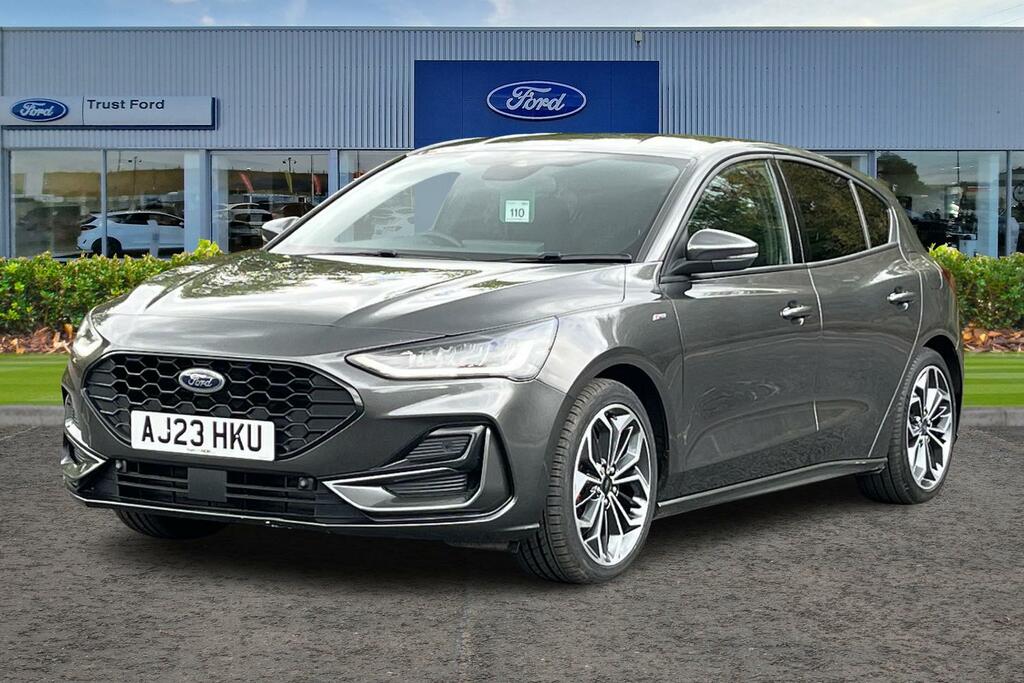 Ford Focus 1.0T Ecoboost Mhev St-line X Edition Hatchback AJ23HKU Grey #5