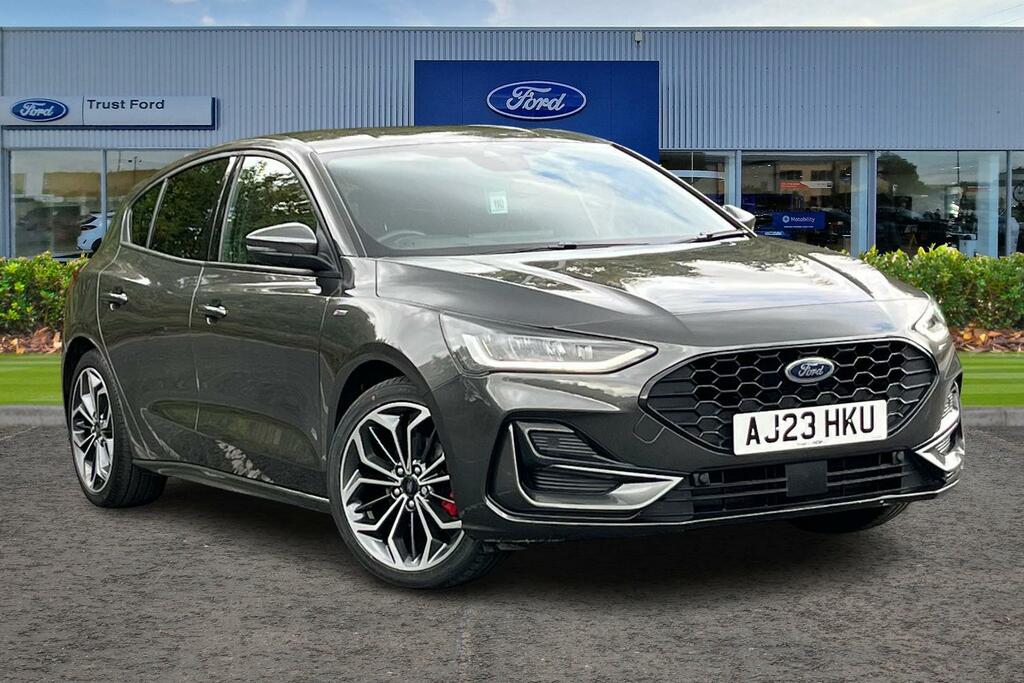 Ford Focus 1.0T Ecoboost Mhev St-line X Edition Hatchback AJ23HKU Grey