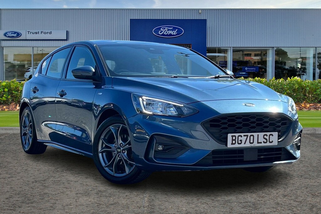 Ford Focus 1.0T Ecoboost St-line Hatchback Blue