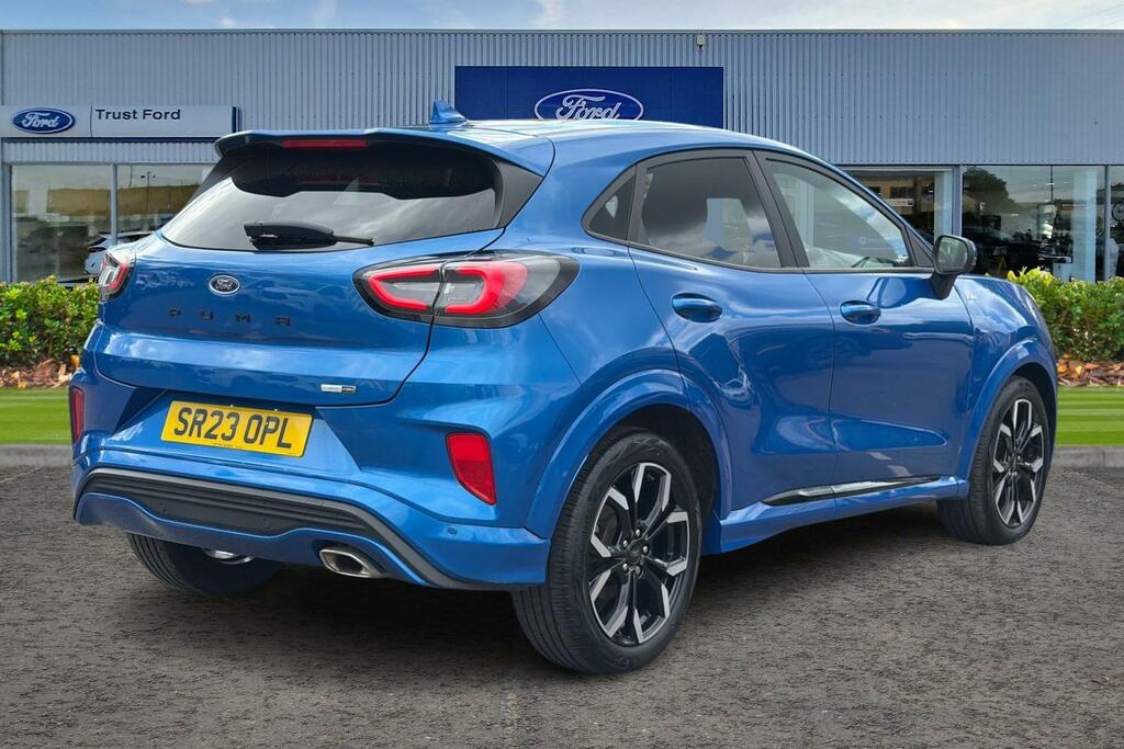 Ford Puma 1.0 Ecoboost Hybrid Mhev 155 St-line X Blue #4