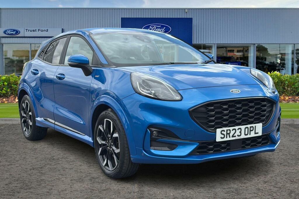 Ford Puma 1.0 Ecoboost Hybrid Mhev 155 St-line X Blue