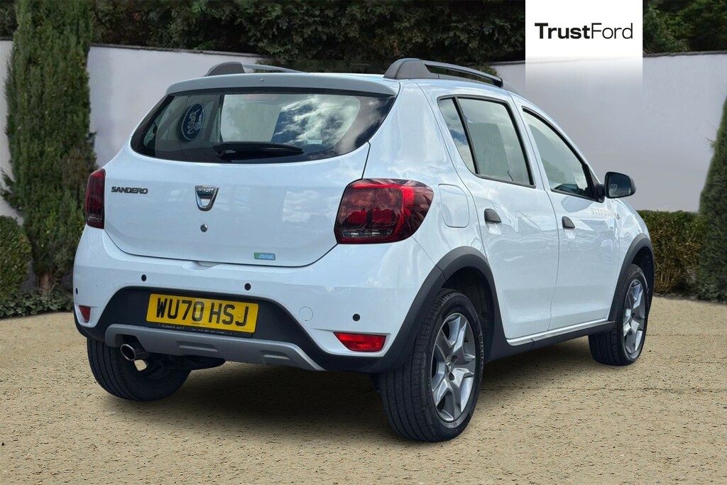 Dacia Sandero Stepway 1.0 Tce Comfort Hatchback Bi Fuel Euro White #4