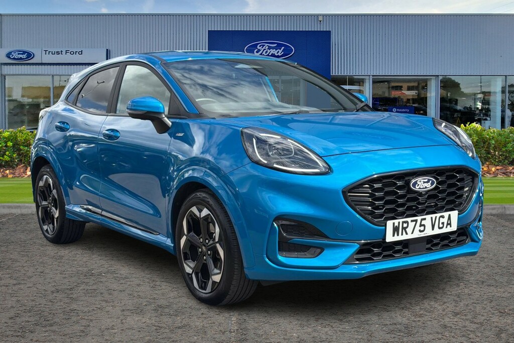 Ford Puma 1.0T Ecoboost Mhev St-line X Suv Hybrid Blue