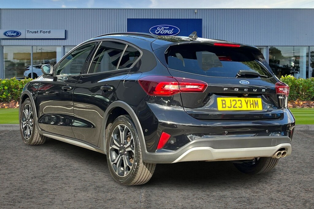 Ford Focus 1.0T Ecoboost Mhev Active X Hatchback H BJ23YHM Black #2
