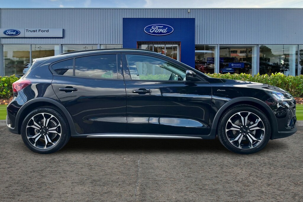 Ford Focus 1.0T Ecoboost Mhev Active X Hatchback H BJ23YHM Black #3