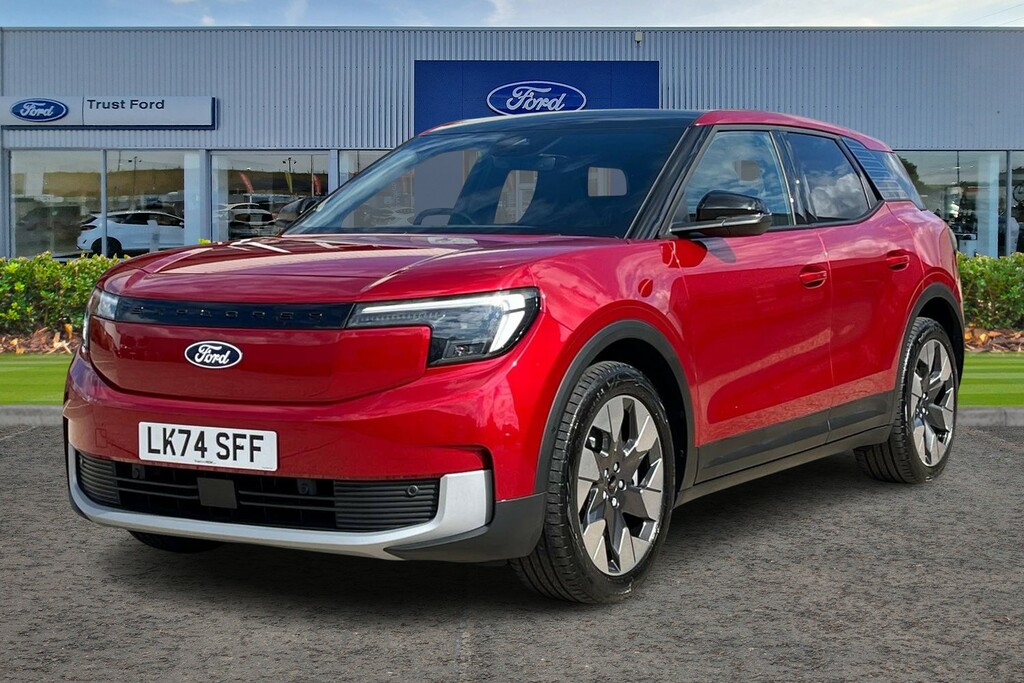 Ford Explorer Extended Range 77Kwh Premium Suv Red #5