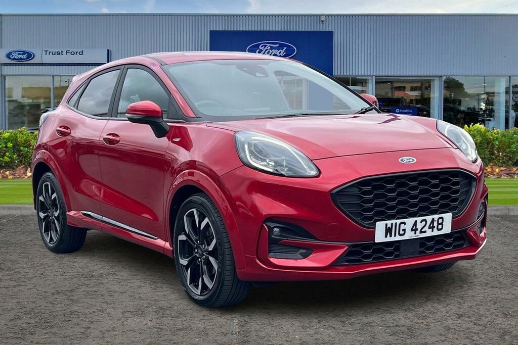 Ford Puma 1.0 Ecoboost Hybrid Mhev St-line X Red
