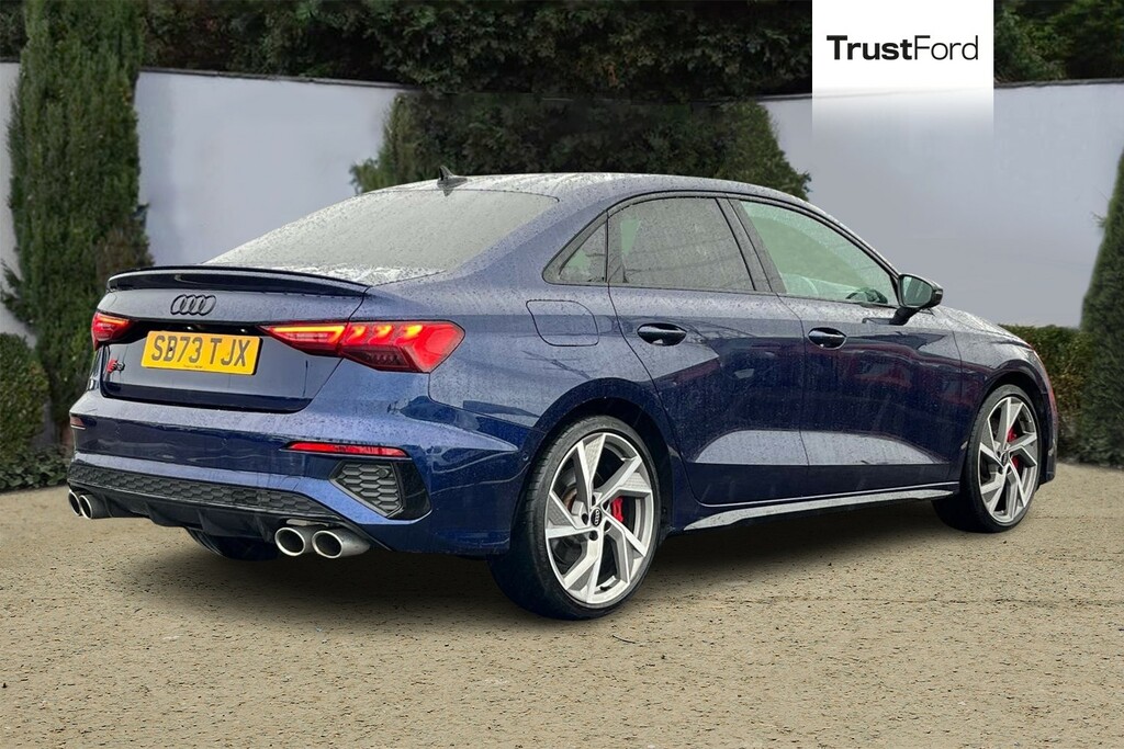 Audi S3 2.0 Tfsi Black Edition Saloon S Tronic Blue #4