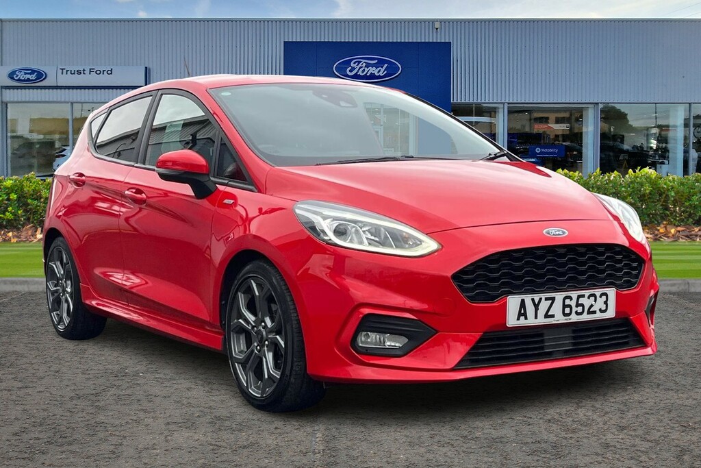 Ford Fiesta 1.0 Ecoboost Hybrid Mhev 125 St-line Edition Red