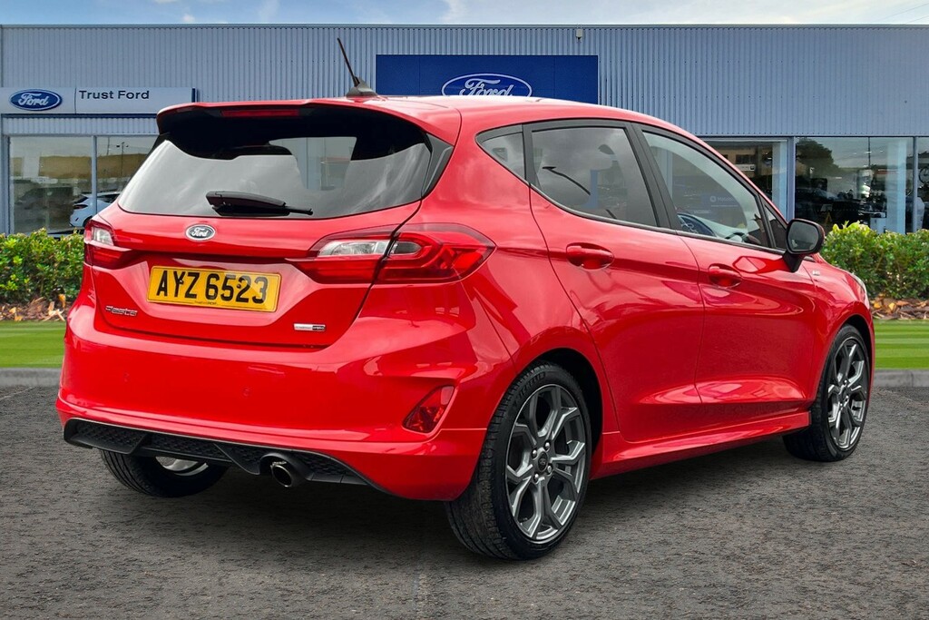 Ford Fiesta 1.0 Ecoboost Hybrid Mhev 125 St-line Edition Red #4