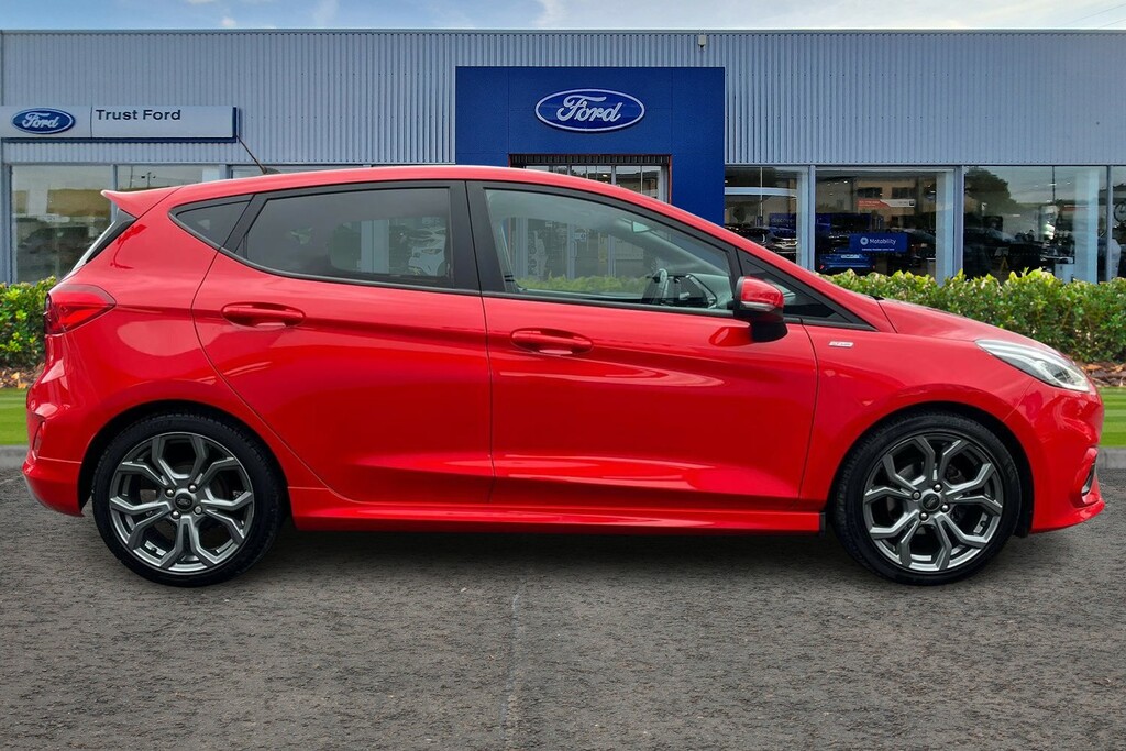 Ford Fiesta 1.0 Ecoboost Hybrid Mhev 125 St-line Edition Red #3