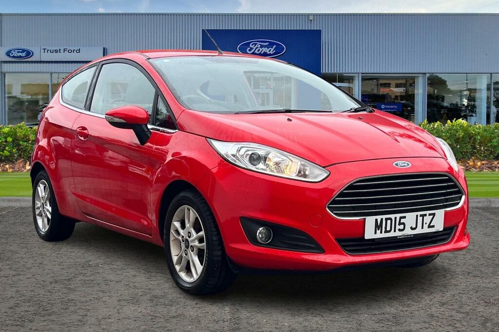 Ford Fiesta Zetec Red