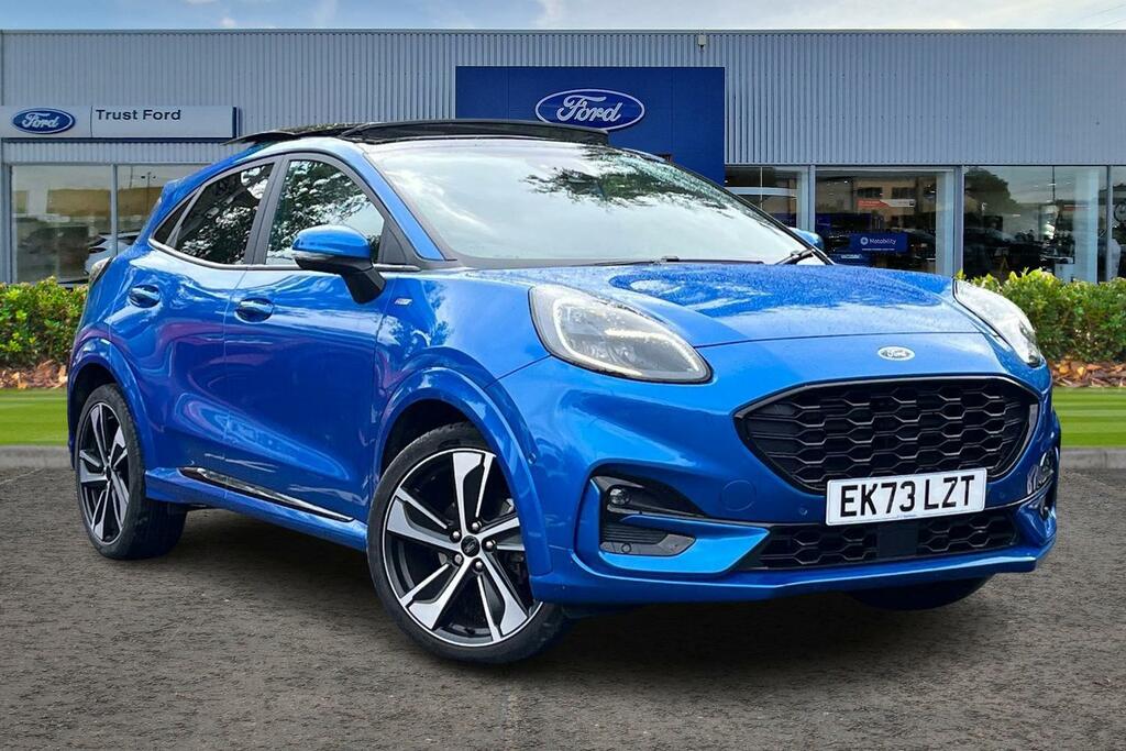 Ford Puma 1.0 Ecoboost Hybrid Mhev St-line X Dct Panoram Blue