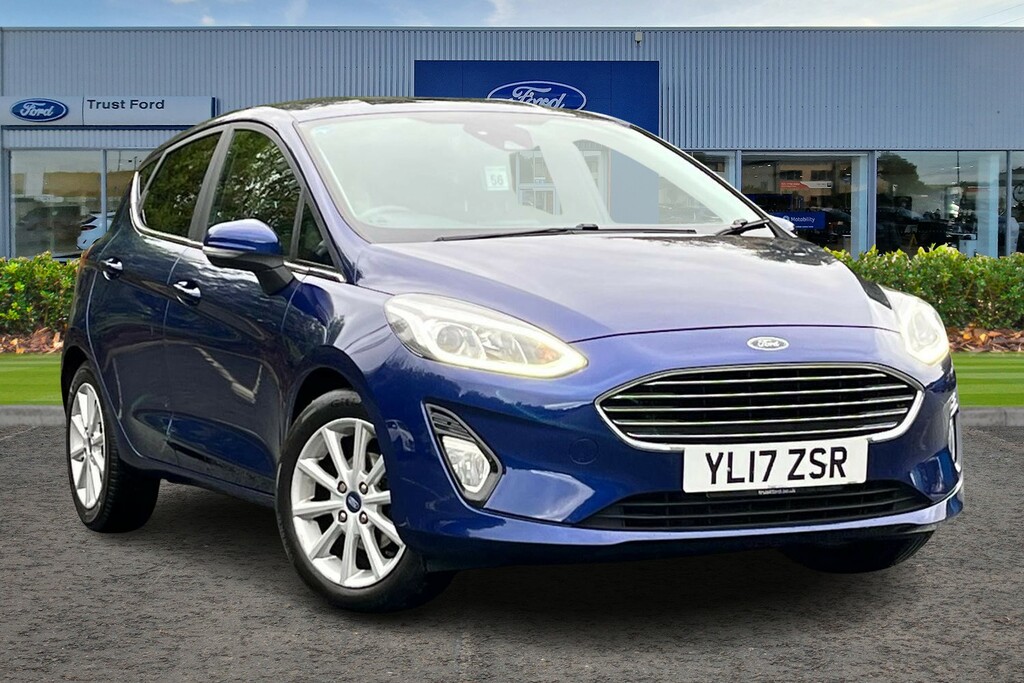 Ford Fiesta 1.0T Ecoboost Titanium Hatchback E Blue