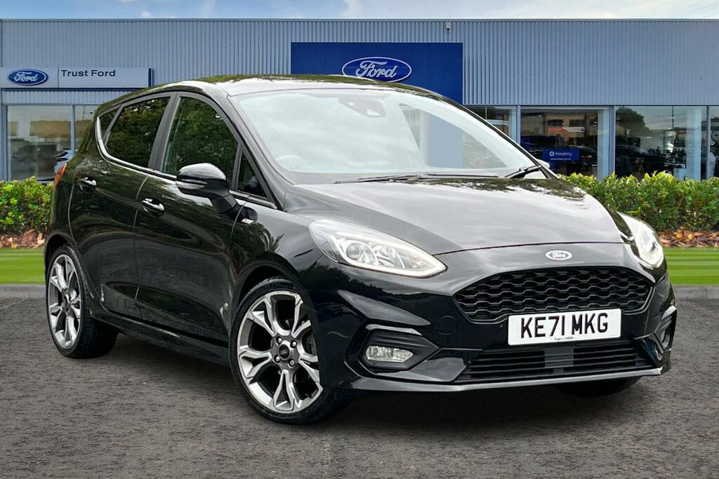 Ford Fiesta 1.0T Ecoboost Mhev St-line X Edition Hatchback Black