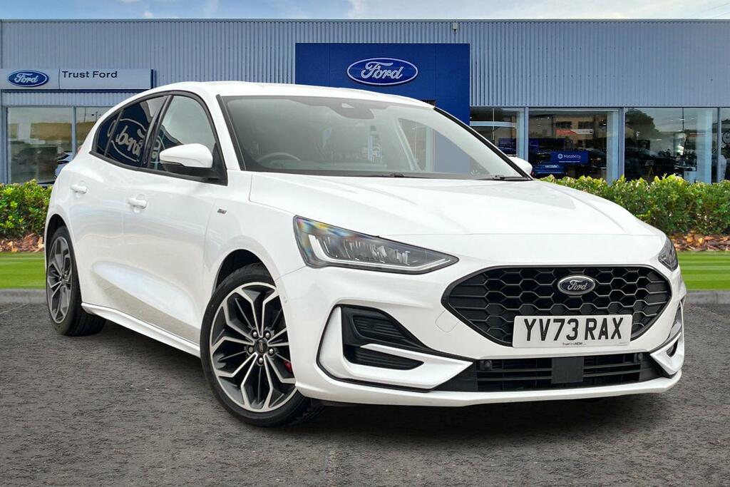 Ford Focus 1.0 Ecoboost Hybrid Mhev 155 St-line X Sync3 Navig White