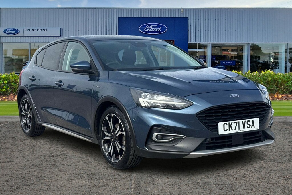 Ford Focus 1.0 Ecoboost Hybrid Mhev 125 Active X Edition 5Dr- Blue