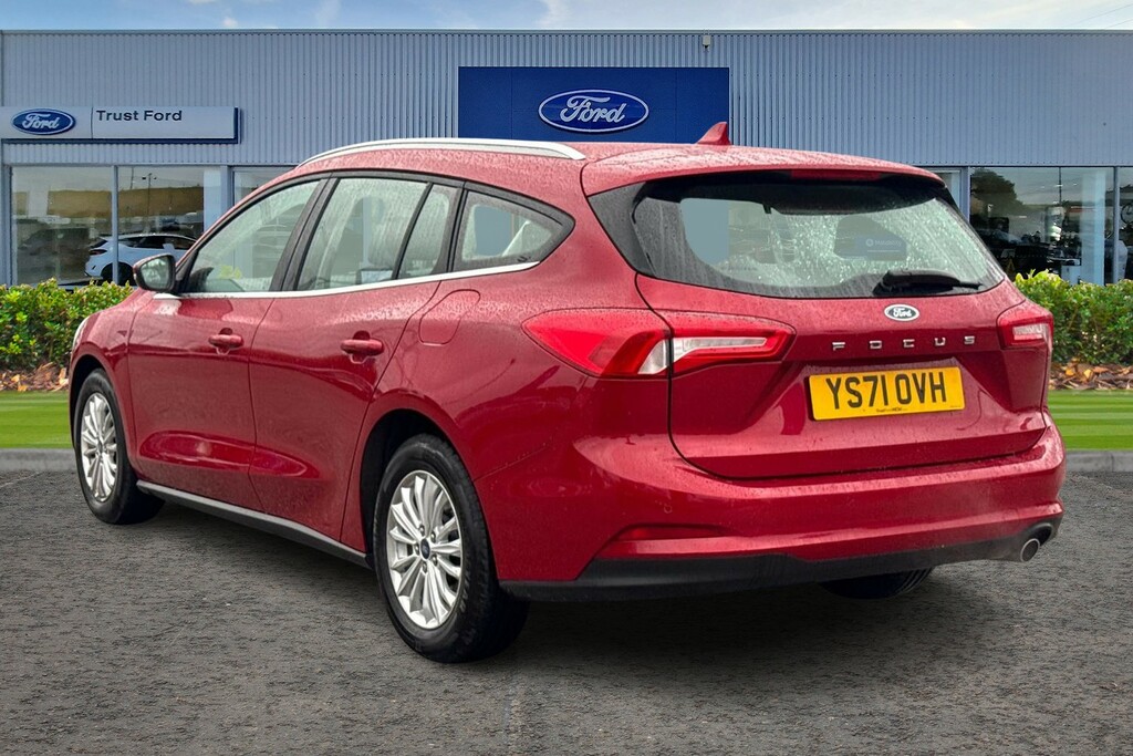 Ford Focus 1.0 Ecoboost 125 Titanium Edition 5Dr- With Satell Red #2