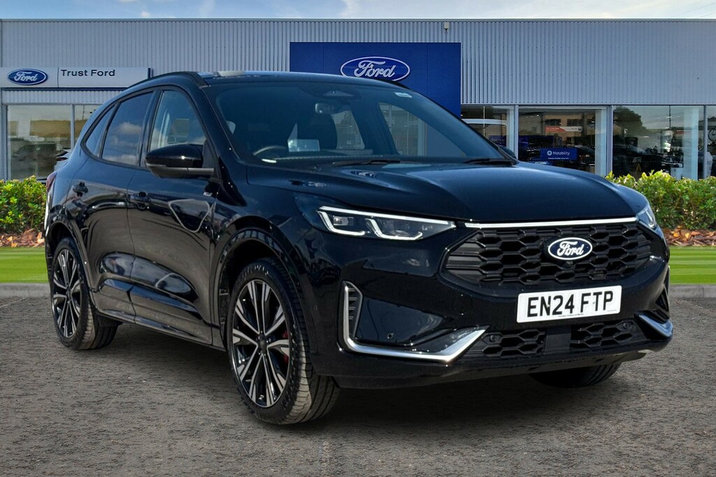 Ford Kuga 2.5 Fhev St-line X 4Wd Cvt- With Heads Up Disp Black