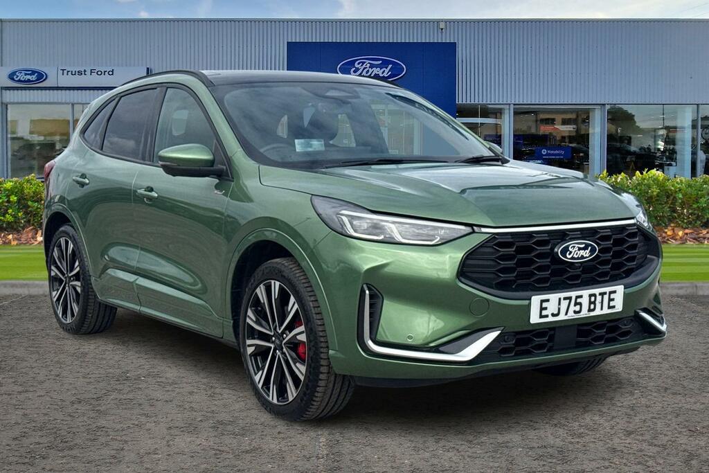 Ford Kuga 2.5 Phev St-line X Cvt- With Heads Up Display Green