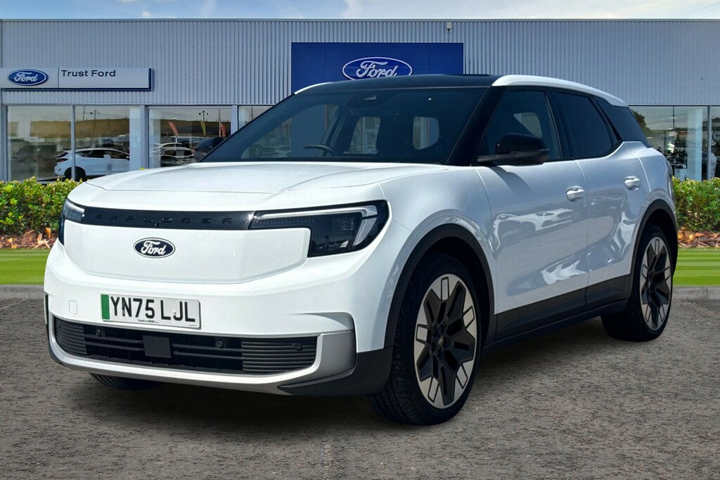 Ford Explorer Extended Range 77Kwh Premium- With Heads Up Displa White #5