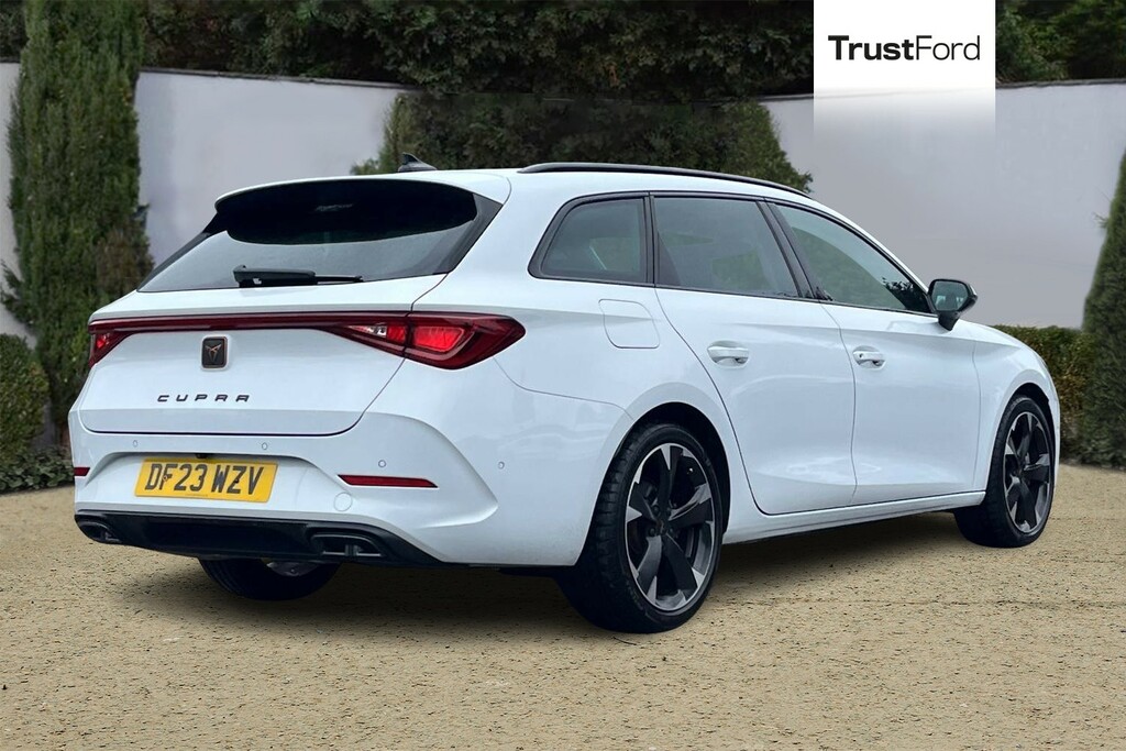 Cupra Leon 2.0 Tsi V1 Estate Dsg Euro 6 S S 190 White #4
