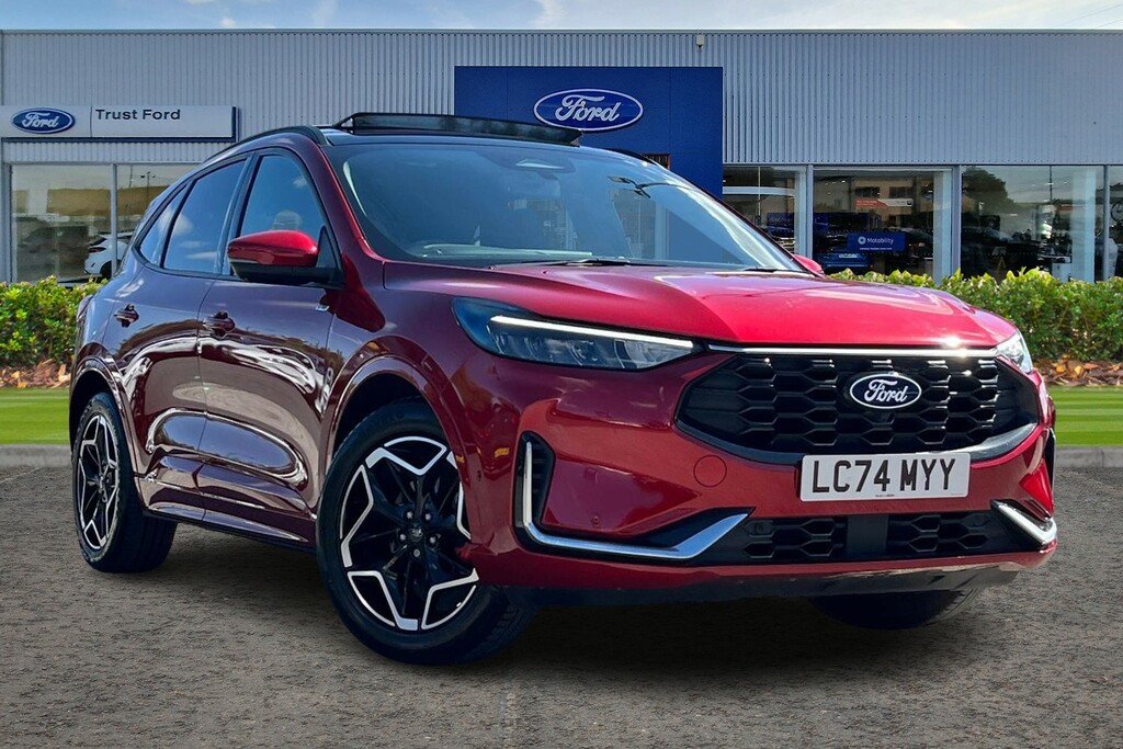 Ford Kuga 2.5H Duratec St-line X Suv Hybrid Cvt E Red