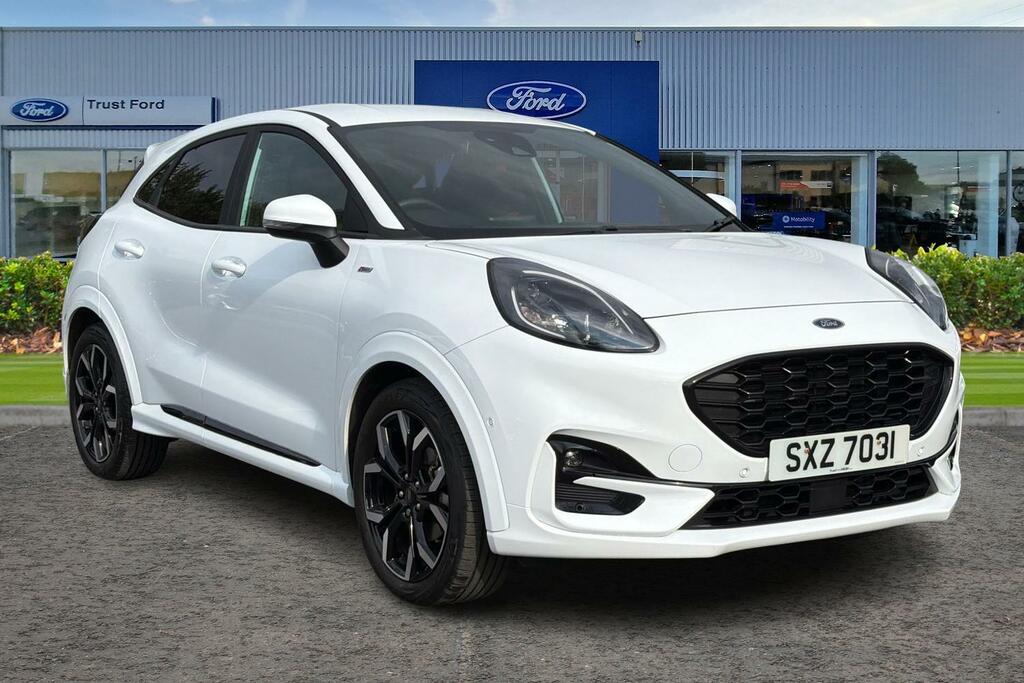 Ford Puma 1.0 Ecoboost Hybrid Mhev St-line X Dct White