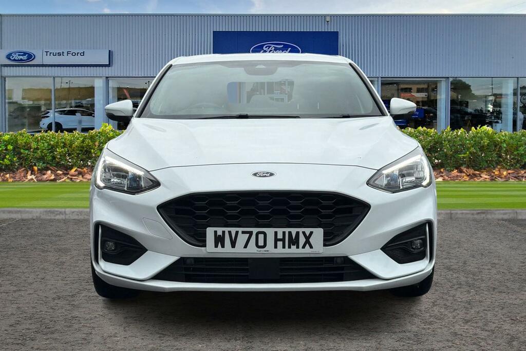 Ford Focus 1.0T Ecoboost Mhev St-line Edition Hatchback P WV70HMX White #6