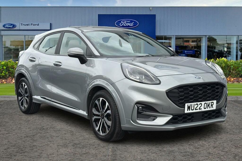 Ford Puma 1.0T Ecoboost Mhev St-line Suv Hybrid M Silver