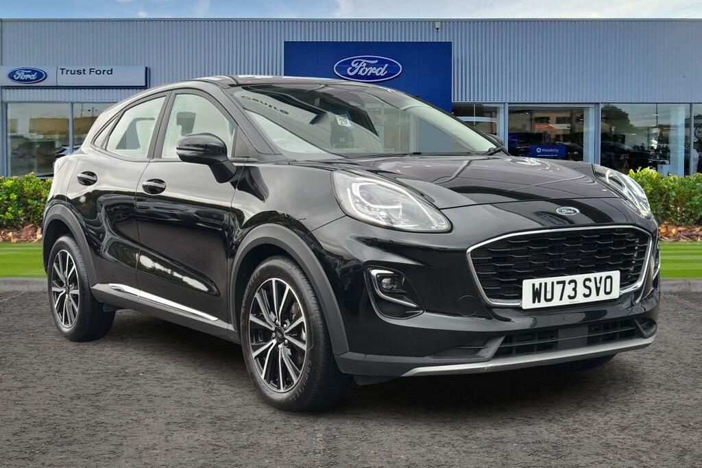 Ford Puma 1.0T Ecoboost Mhev Titanium Suv Hybrid Black