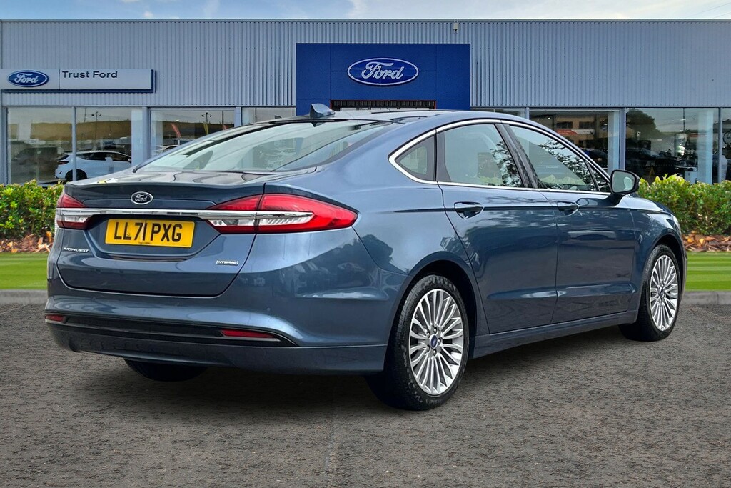 Ford Mondeo 2.0 Tivct Titanium Edition Saloon Hybri Blue #4