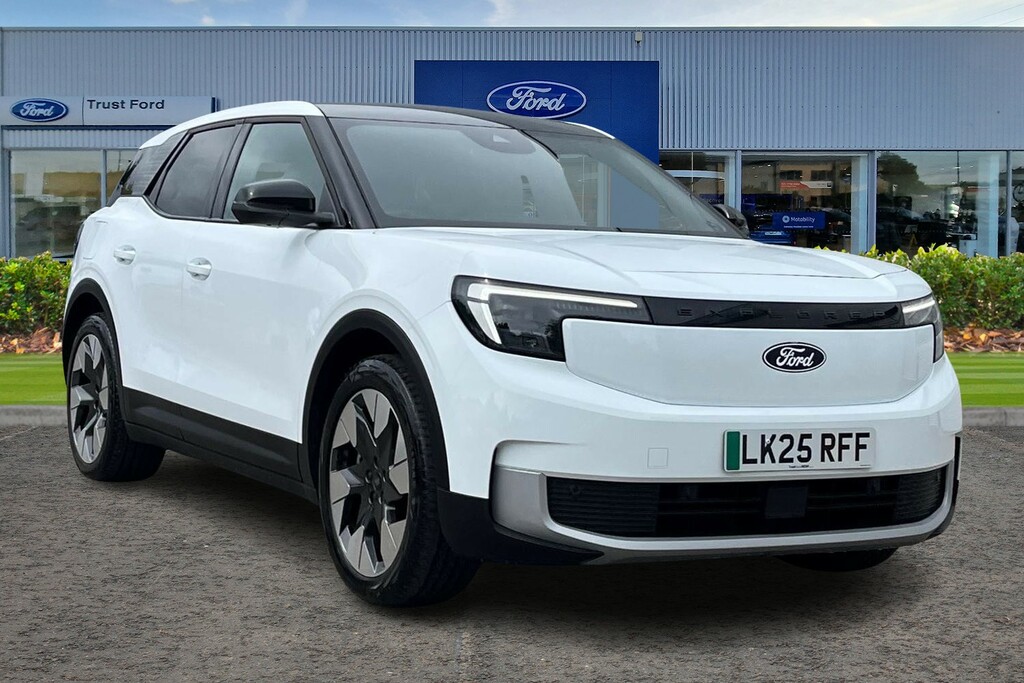 Ford Explorer Extended Range 77Kwh Premium Suv White