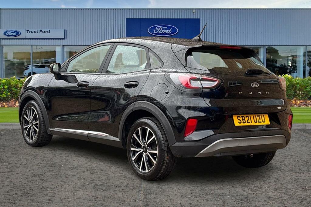 Ford Puma 1.0T Ecoboost Mhev Titanium Suv Black #2