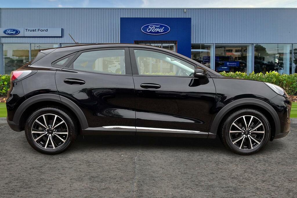 Ford Puma 1.0T Ecoboost Mhev Titanium Suv Black #3