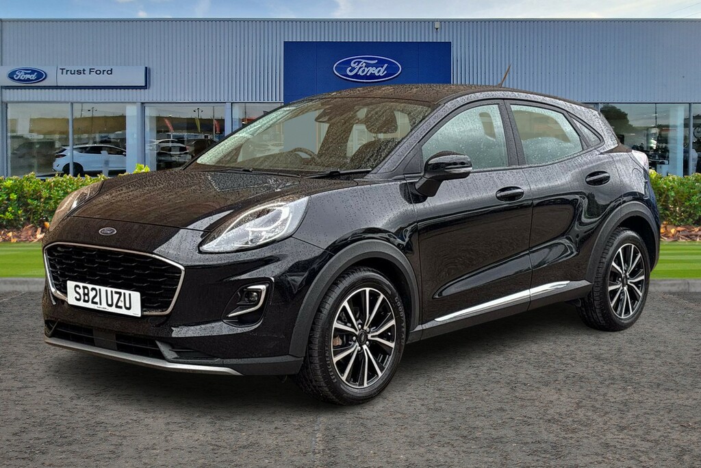 Ford Puma 1.0T Ecoboost Mhev Titanium Suv Black #5