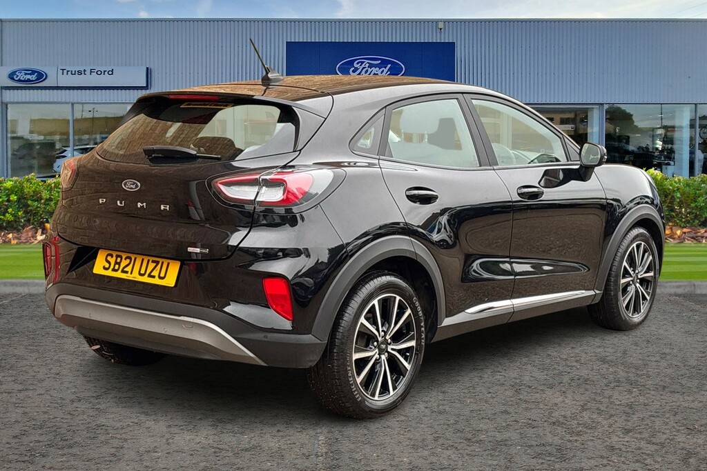 Ford Puma 1.0T Ecoboost Mhev Titanium Suv Black #4