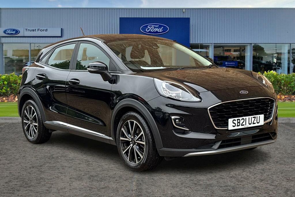 Ford Puma 1.0T Ecoboost Mhev Titanium Suv Black