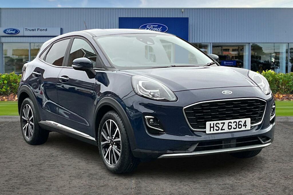 Ford Puma 1.0 Ecoboost Hybrid Mhev Titanium Blue